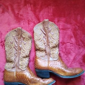 Mens Cowboy Western Leather Boots